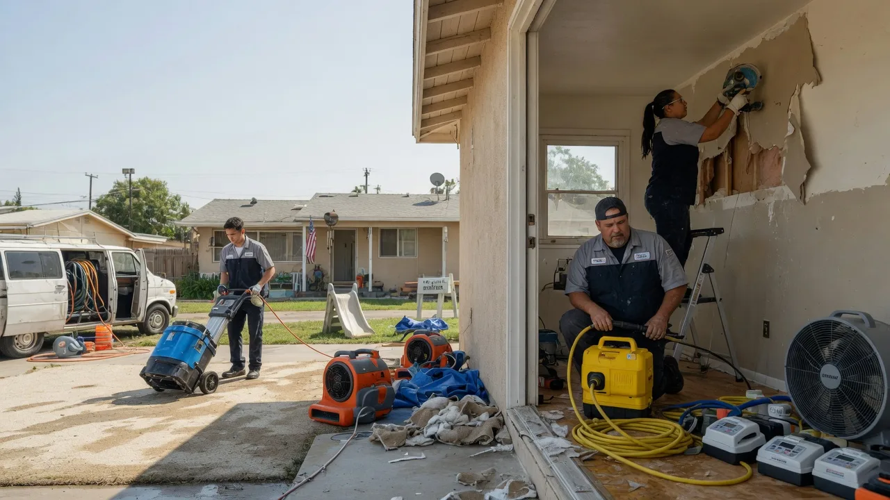 Water Damage Restoration in Cut Off, LA near me